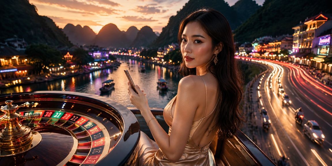 Bàn roulette neon tại Ninh Bình – biểu tượng giải trí casino an toàn và bảo mật
